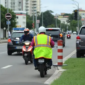 GCM de São Bernardo contém motociclista após desobediência durante fiscalização no Alves Dias