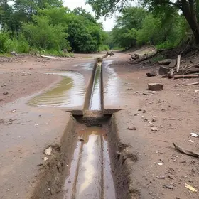 Cetesb apura vazamento em córrego de São Bernardo do Campo